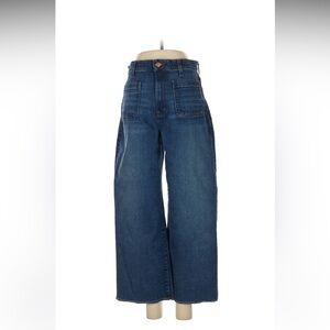 Madewell Emmett Wide-Leg Blue Jeans 28